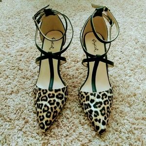 Leopard Heels